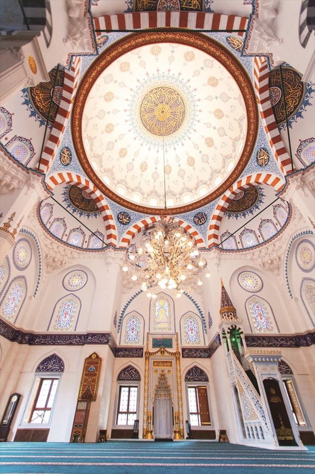 【写真を見る】美しすぎるオスマントルコ様式のモスク「東京ジャーミイ」