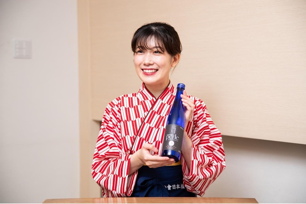 長内さんは「爽やかな甘酸っぱい味わいなので、初めて日本酒にチャレンジする方にもおすすめ」と話す