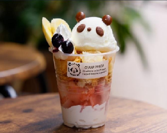 【パンダWalker】パンダ専門店「大阪ぱんだ」が生み出すかわいすぎるパフェとは⁉