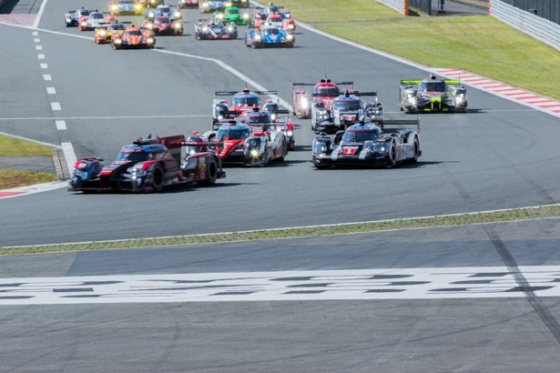 昨年の富士戦スタート時の様子