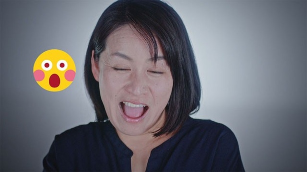 Web動画「EMOJI-GAO CHALLENGE」のカット(その11)