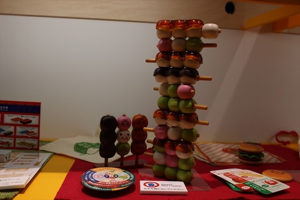 お団子を積み上げるゲーム