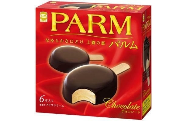 こちらが箱タイプ！エスキモー｢パルム チョコレート｣(380円/6本入り)