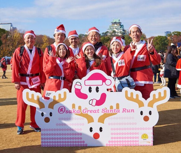 Osaka Great Santa Run 2019 開催時の様子