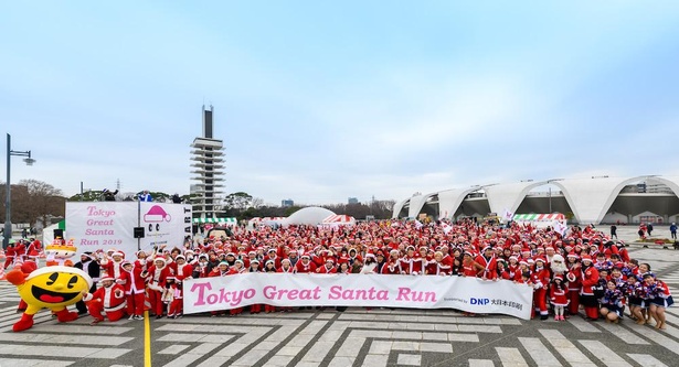 Tokyo Great Santa Run 2019 の様子
