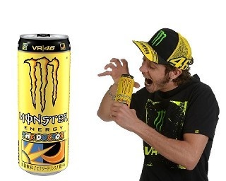 史上最高のライダー「ロッシ」とコラボ！黄色いモンスターエナジー日本上陸