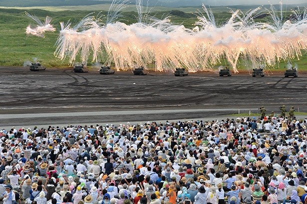 陸上自衛隊が行うイベントの中で最も人気がある