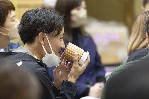 天竜杉の香りに自然と笑みが