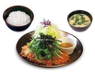 さっぱり系ささみかつ定食！「塩ダレ」と「おろし」が登場