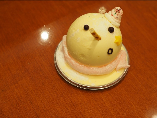  おとぼけスノーマンのホワイトチョコムース(850円)