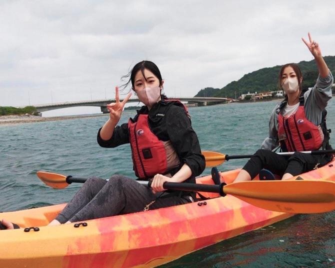 世界遺産「沖縄やんばるの海」を満喫！大宜味村宮城島シーカヤックに挑戦