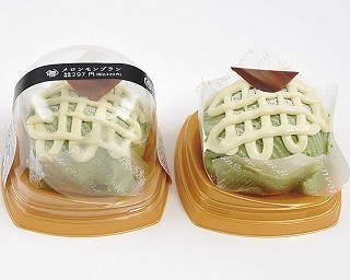 ミニストップから味も見た目もメロンなモンブラン登場