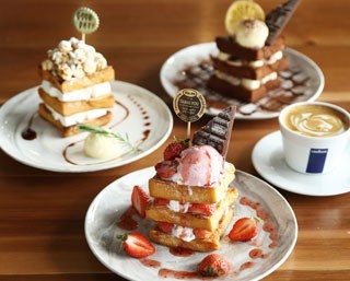SNSにアップしたくなる！福岡の人気カフェにキュートなフレンチトーストが登場