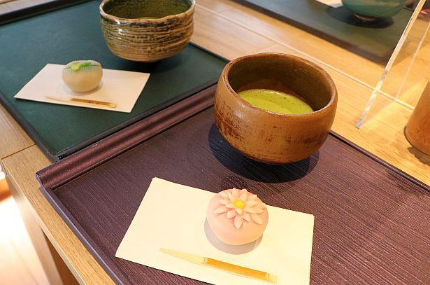 【写真】芸妓カフェ「一糸」で和菓子と抹茶を堪能！