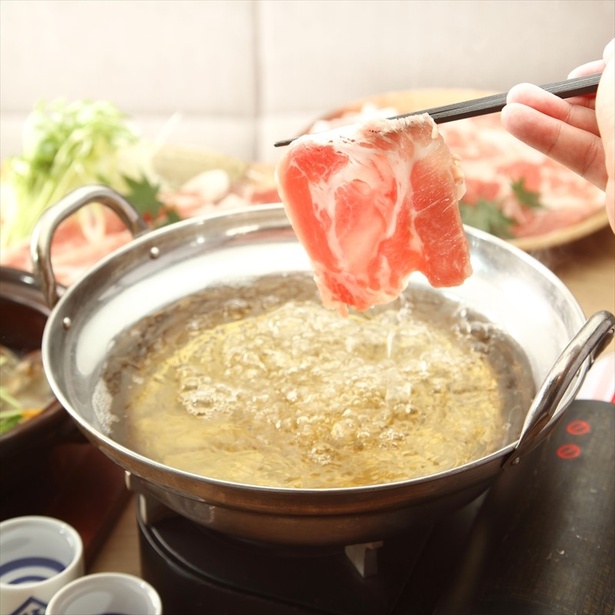 霧島豚のSAKEしゃぶしゃぶ
