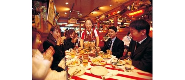 ビッグサイズの料理にびっくり！パーティーでも盛り上がること請け合い