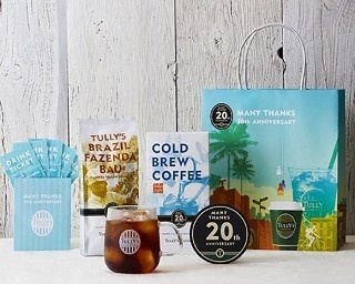 タリーズ創業20周年！ここでしか手に入らない限定焙煎コーヒー入りのスペシャルバッグセット