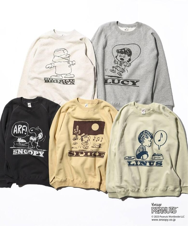 JOURNAL STANDARD relume PEANUTS  スウェット