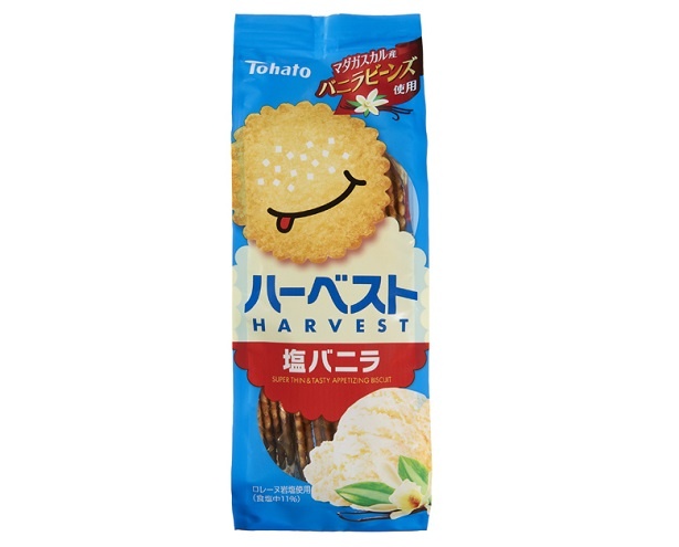 【写真を見る】「ハーベスト塩バニラ」(参考小売価格税別141円)