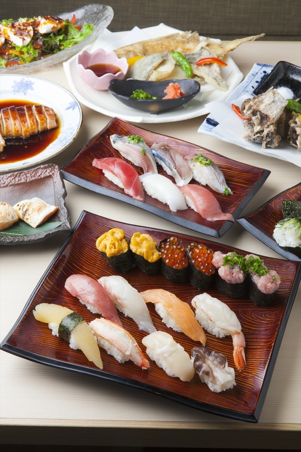 満を持して世界に誇る日本の食文化「寿司」が登場