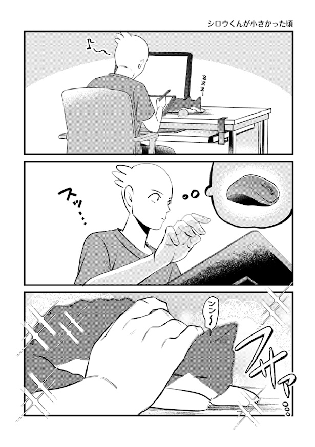 シロウくんの小さきころ