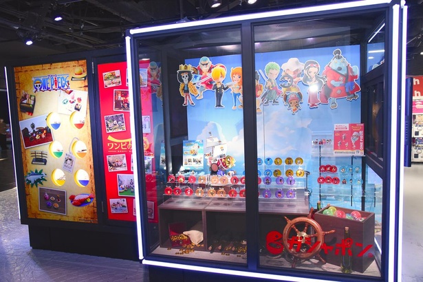 「From TV animation ONE PIECE ワンピの実」展示エリア