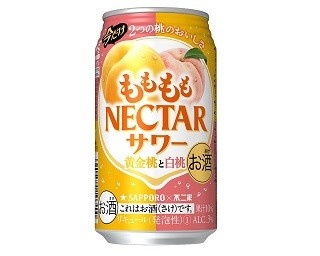 その名も「ももももネクターサワー」黄金桃と白桃を使用した桃尽くし
