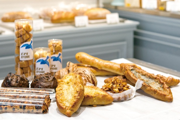 「boulangerie EPID’OR」は、店名はフランス語で”黄金に輝く麦の穂”の意味