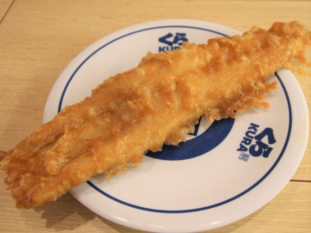 ごっついとろける穴子天(1貫・370円)※持ち帰り不可