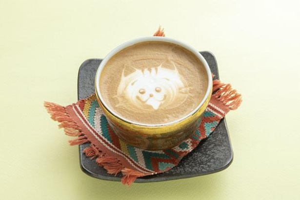 「猫ラテ」(イートイン：750円)/サザコーヒー(大宮)