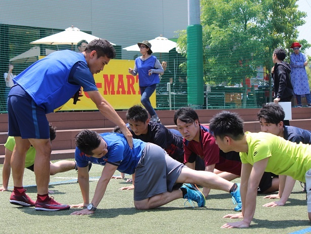 体幹トレーニングを伝授