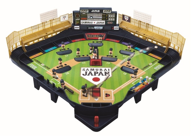 各種世界大会での野球日本代表の活躍を受けて発売された、「野球盤3Dエース スタンダード 侍ジャパン 野球日本代表ver」
