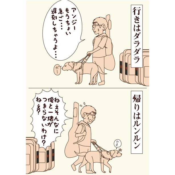 「帰巣本能なのか？」