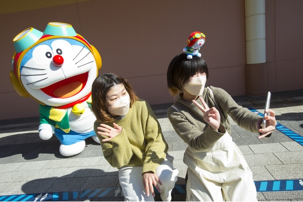 写真撮影が終わると、ドラえもんが声をかけてくれるかも!?