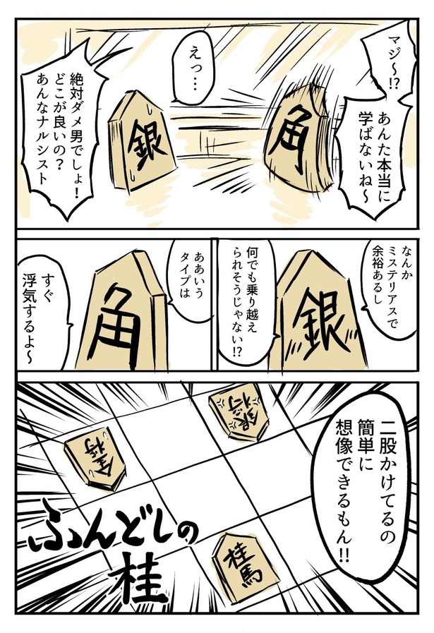 「合コンをする将棋の駒たち」2