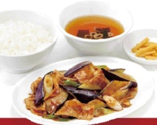 辛味噌と生姜醤油から選べる！2種類のなすと豚肉の炒め定食