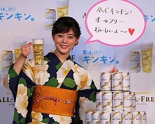 高畑充希、オールフリーCMでセリフは「ヘイ」だけ！「テンション上がった」