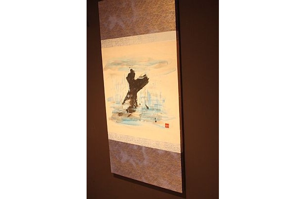 個室｢室戸岬｣の部屋に飾られた絵/龍馬邸