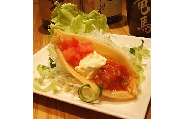 ｢亀山社中サラダ｣(641円)/オリジナルダイニングかまくら 上野店