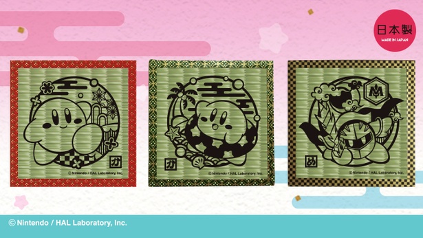 切り絵シリーズ　畳コースター