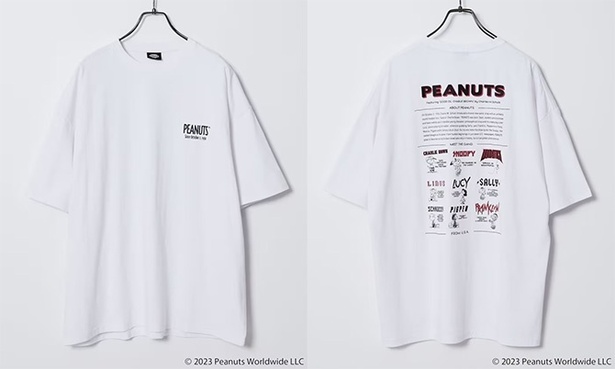 スヌーピー×「FREAK'S STORE」コラボTシャツに新作！背中にピーナッツ