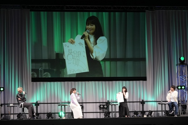 ヨル・フォージャー役の早見沙織による「SPY×FAMILYビジュアル発表会」で公開されたイラスト / (C)2023「劇場版 SPY×FAMILY」製作委員会　(C)遠藤達哉／集英社