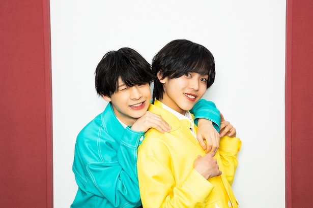 写真左から堀内結流と星野晴海