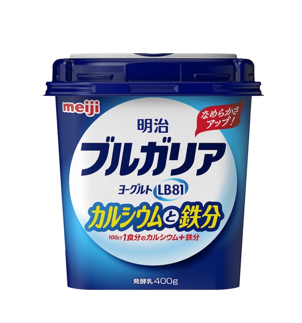 明治ブルガリアヨーグルト LB81 カルシウムと鉄分 400g