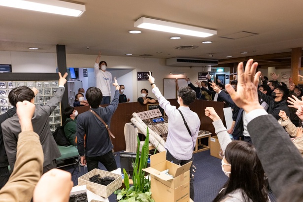 館内着や「ととのいバスローブ」などはあまりに人気が高いため、急遽じゃんけん形式に