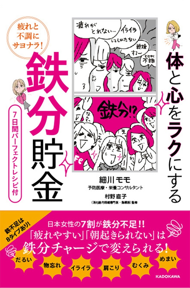 『疲れと不調にサヨナラ! 体と心をラクにする 鉄分貯金』