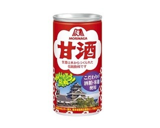 飲んで熊本城復興を支援！「森永甘酒」に熊本城デザインの限定缶