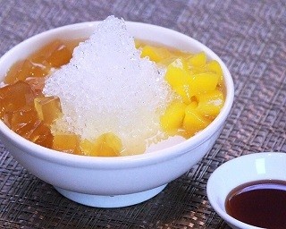 夏季限定の台湾スイーツ！「愛玉マンゴーかき氷豆花」