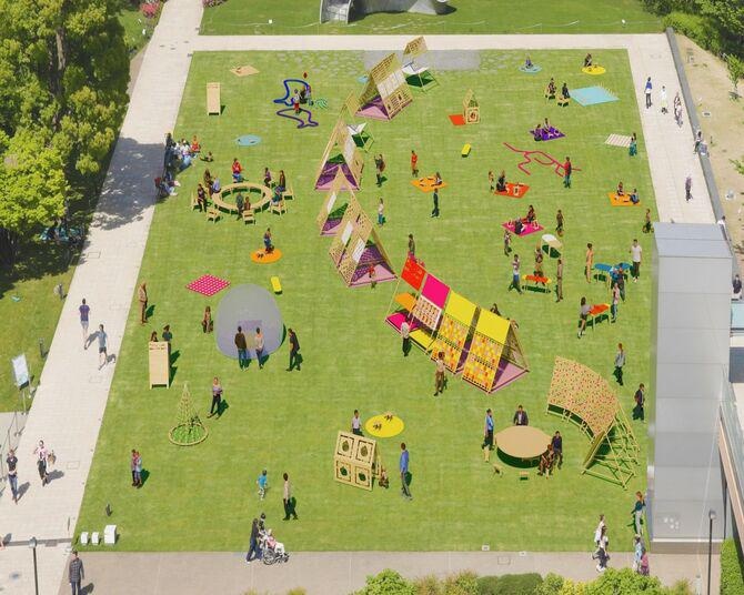 手ぶらでピクニックが楽しめる「MIDTOWN OPEN THE PARK 2023」が開催中！親子で参加できるワークショップも