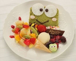 7月10日はけろけろけろっぴの誕生日！けろけろけろっぴカフェの期間限定バースデーメニュー！